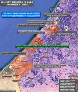 Military Situation In Palestine On December 16, 2023 (Map Update)