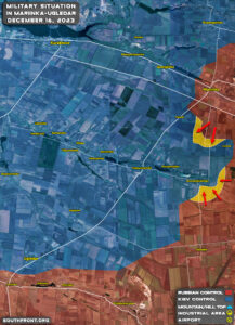 Military Overview: Russians Aimed To Straighten Southern Donbass Front (Map Update)