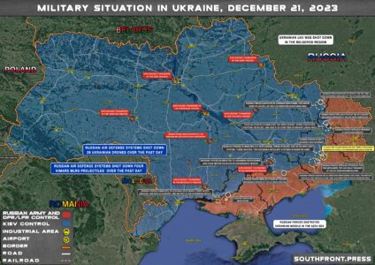 Military Situation In Ukraine On December 21, 2023 (Map Update)