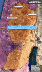 Military Situation In Palestine On December 24, 2023 (Map Update)