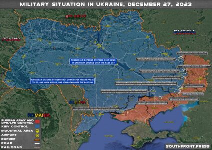 Military Situation In Ukraine On December 27, 2023 (Map Update)