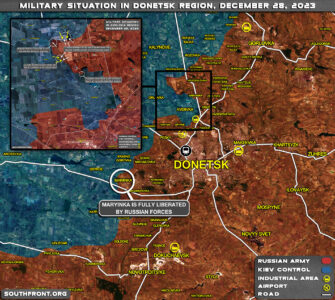 Military Situation In Donetsk Direction On December 28, 2023 (Map Update)