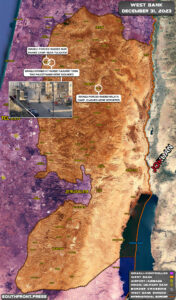 Military Situation In Palestine On December 31, 2023 (Map Update)