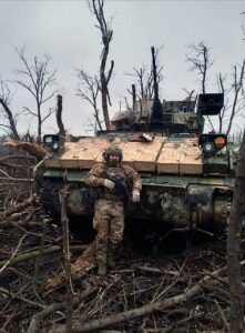 The First Captured US Bradley Delivered To Russian Rear