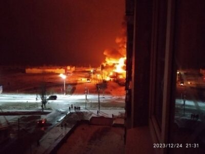 Large Fire In Gorlovka: Ukrainian Nazis Continue Hunt For Civilians And Rescuers In Donetsk