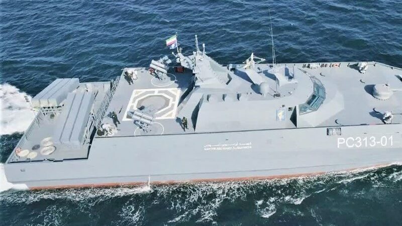 Unveiling New Warship, Iran Guards Commander Warns Enemy Naval Forces (Videos)