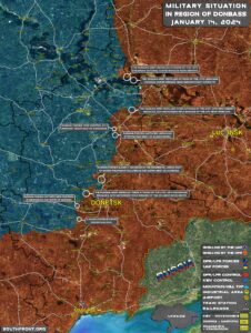 Military Situation In Ukraine On January 14, 2024 (Map Update)