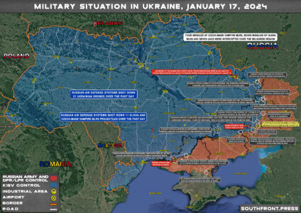 Military Situation In Ukraine On January 17, 2024 (Map Update)