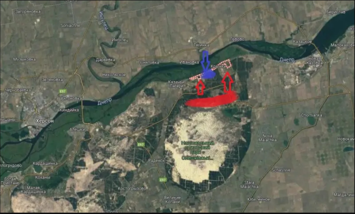 Military Overview: Krynki Massacre Continues. AFU Realize Impossibility To Hold Bridgehead