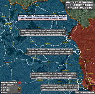 Military Situation In Kharkiv Region On January 20, 2024 (Map Update)