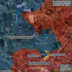 Military Situation In Ukraine On January 23, 2024 (Map Update)