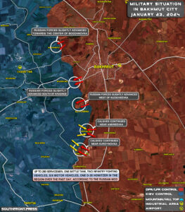 Military Situation In Ukraine On January 23, 2024 (Map Update)