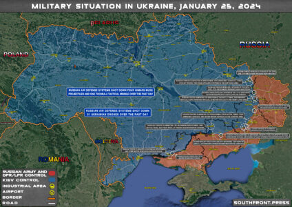 Military Situation In Ukraine On January 25, 2024 (Map Update)