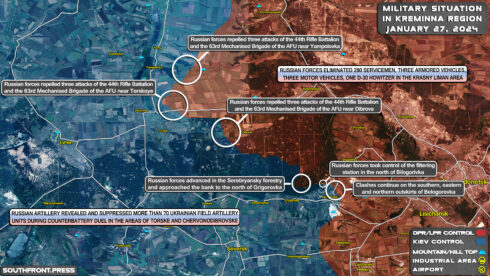 Military Situation In Ukraine On January 27, 2024 (Map Update)