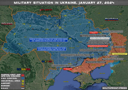 Military Situation In Ukraine On January 27, 2024 (Map Update)