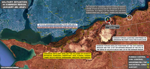 Military Situation In Ukraine On January 28, 2024 (Maps Update)