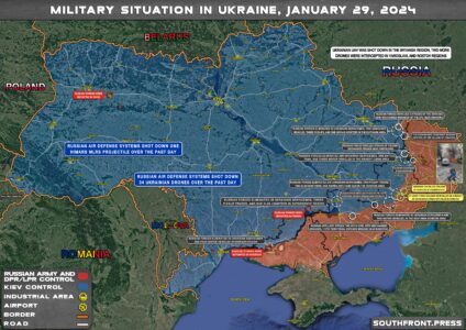 Military Situation In Ukraine On January 29, 2024 (Map Update)