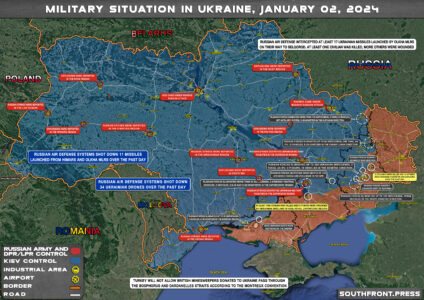 Military Situation In Ukraine On January 2, 2024 (Map Update)