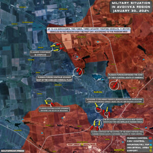 Military Situation In Ukraine On January 30, 2024 (Map Update)