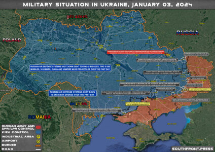 Military Situation In Ukraine On January 3, 2024 (Map Update)