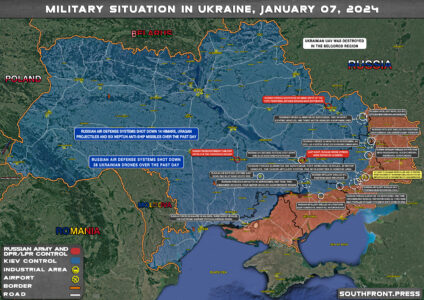 Military Situation In Ukraine On January 7, 2024 (Map Update)