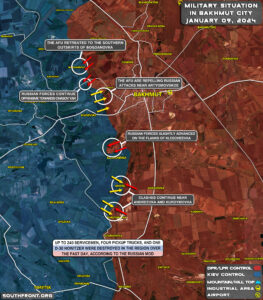 Military Situation In Ukraine On January 9, 2024 (Map Update)