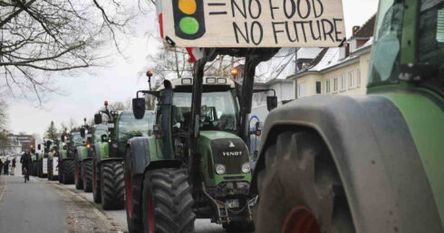 Germany Manipulating Data To Hide Recession As Enraged Farmers Protest