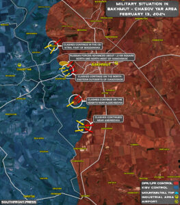 Military Situation On Ukrainian Frontlines On February 13, 2024 (Map Update)