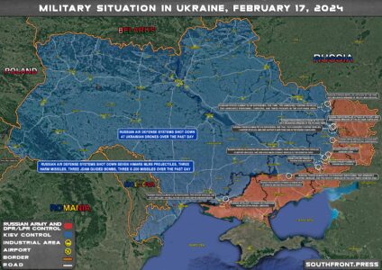 Military Situation On Ukrainian Frontlines On February 17, 2024 (Map Update)