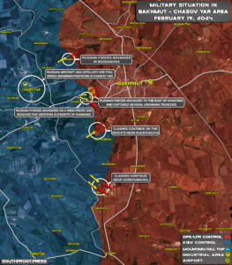 Russian Offensive In All Direction In Ukraine On February 19, 2024 (Map Update)