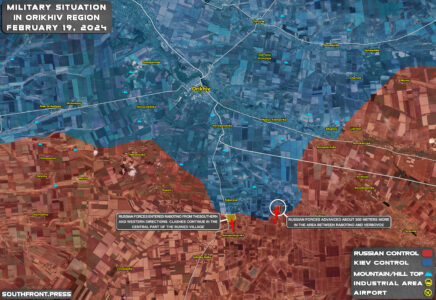 Russian Offensive In All Direction In Ukraine On February 19, 2024 (Map Update)