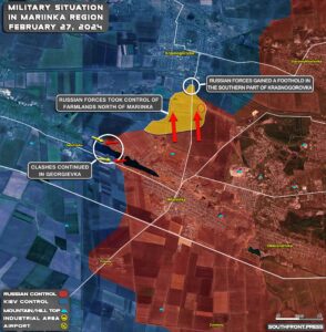 Military Overview: Russian Army Launched Assault On Krasnogorovka On Southwestern Outskirts Of Donetsk