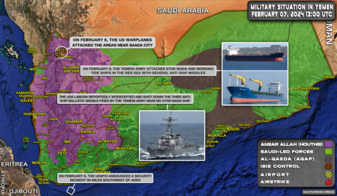 Military Situation In Yemen On February 7, 2024 (Map Update)