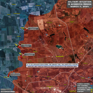 Military Situation On Ukrainian Frontlines On March 11, 2024 (Map Update)