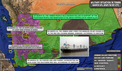 Military Situation In Yemen On March 24, 2024 (Map Update)