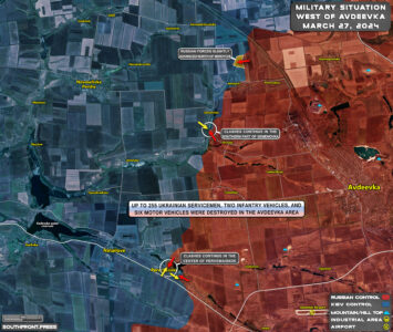 Military Situation On Ukrainian Frontlines On March 27, 2024 (Map Update)