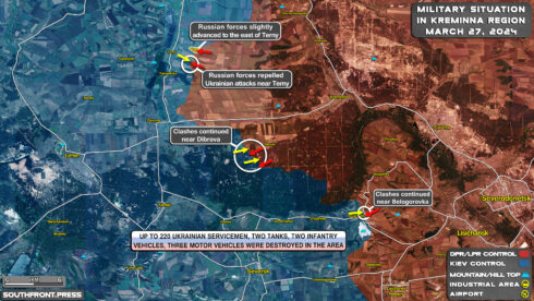 Military Situation On Ukrainian Frontlines On March 27, 2024 (Map Update)