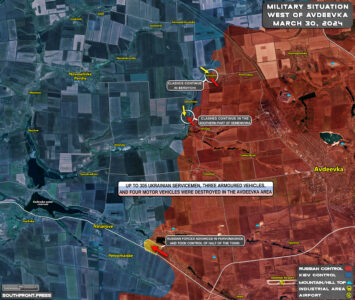 Military Situation On Ukrainian Frontlines On March 30, 2024 (Map Update)