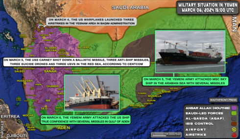 Military Situation In Yemen On March 6, 2024 (Map Update)