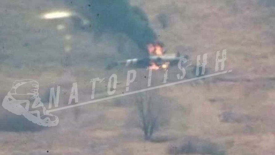 Russian Troops Shot Down Ukrainian Helicopter, Possibly Black Hawk, Near Belgorod (Video)