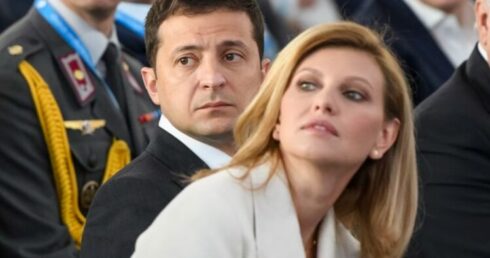 Zelensky’s Wife Ignores Biden Alleging ‘Busy Schedule’