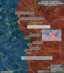 Military Situation On Ukrainian Frontlines On April 3, 2024 (Map Update)