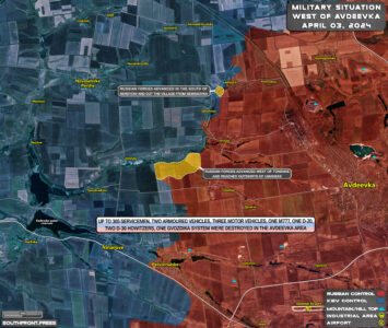 Military Situation On Ukrainian Frontlines On April 3, 2024 (Map Update)