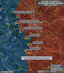 Military Situation On Ukrainian Frontlines On April 4, 2024 (Map Update)