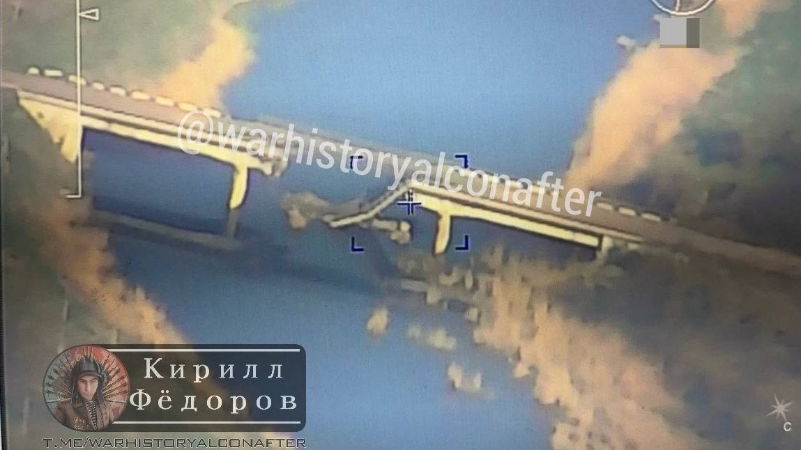 In Video: Russian Army Takes Down Another Bridge Used By Kiev Forces With Kh-38 Missile