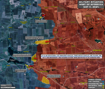 Military Situation On Ukrainian Frontlines On May 11, 2024 (Map Update)