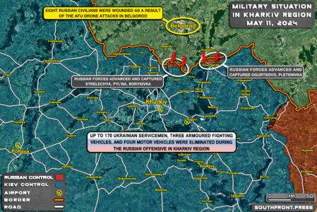 Military Situation On Ukrainian Frontlines On May 11, 2024 (Map Update)