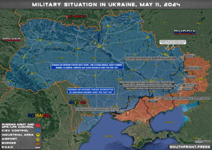 Military Situation On Ukrainian Frontlines On May 11, 2024 (Map Update)