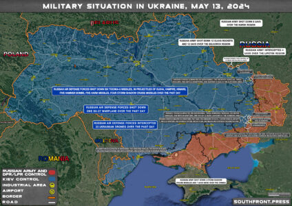 Military Situation On Ukrainian Frontlines On May 13, 2024 (Map Update)