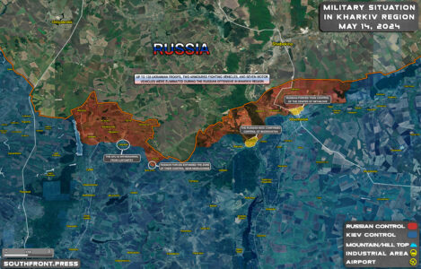 Military Situation On Ukrainian Frontlines On May 14, 2024 (Map Update)